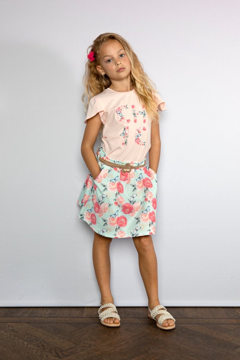 TERRA rose garden skirt - Le Chic Fashion