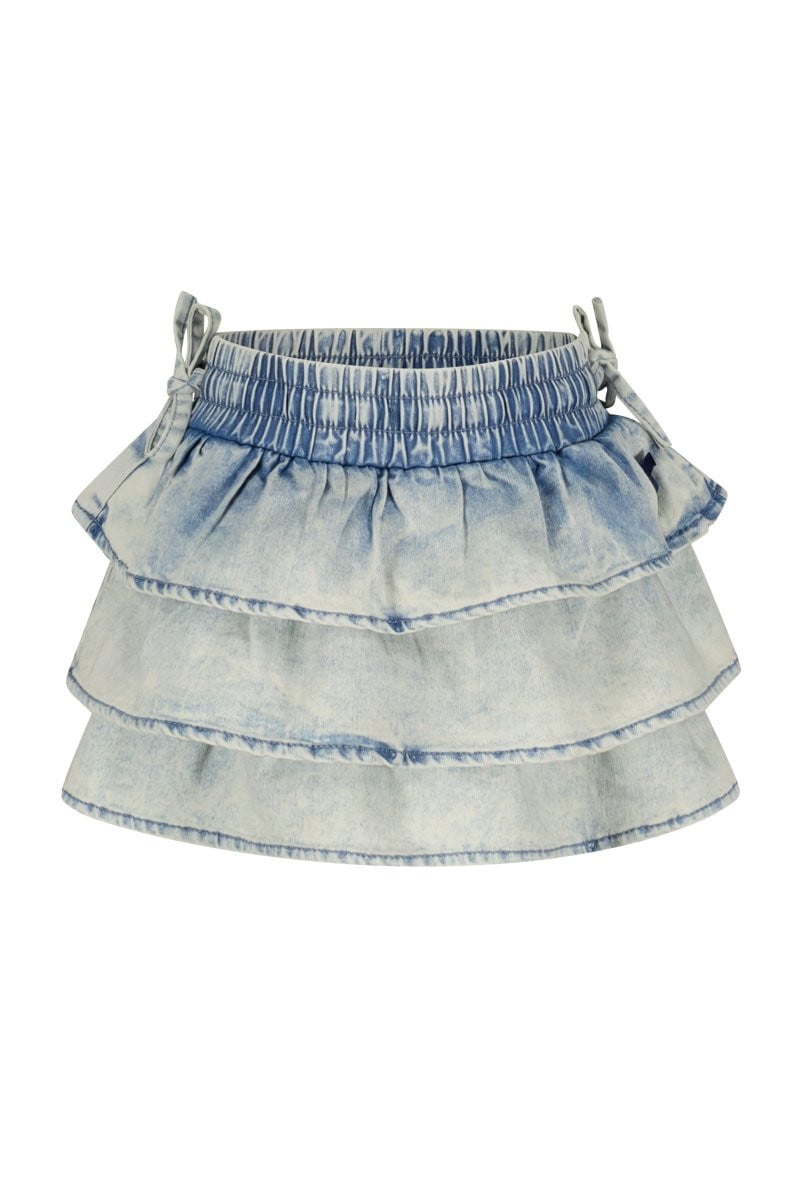 TULA denim layered skirt - Le Chic Fashion