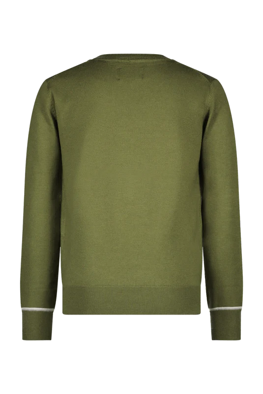 Red&Blu Wim sweater groen