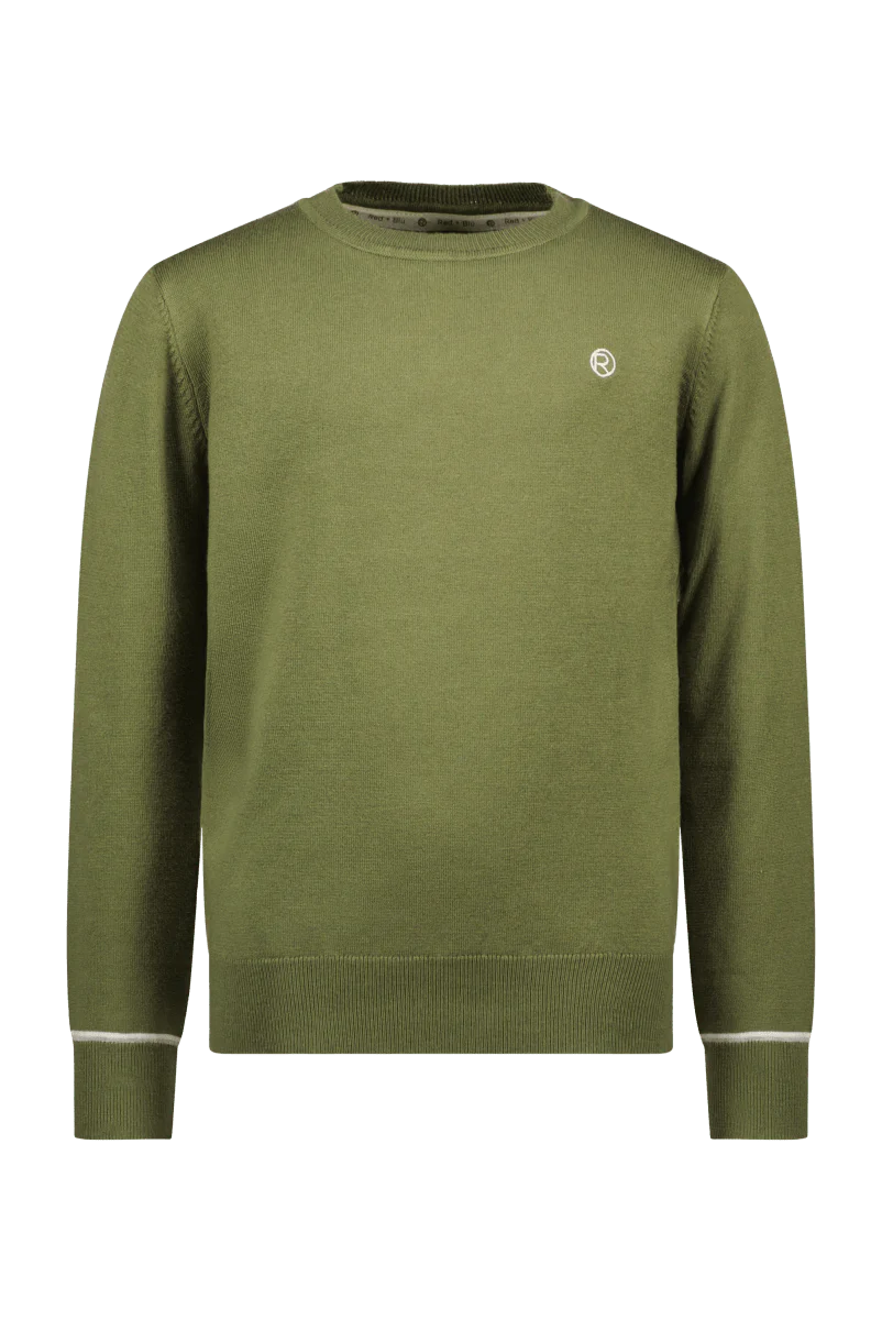 Red&Blu Wim sweater groen