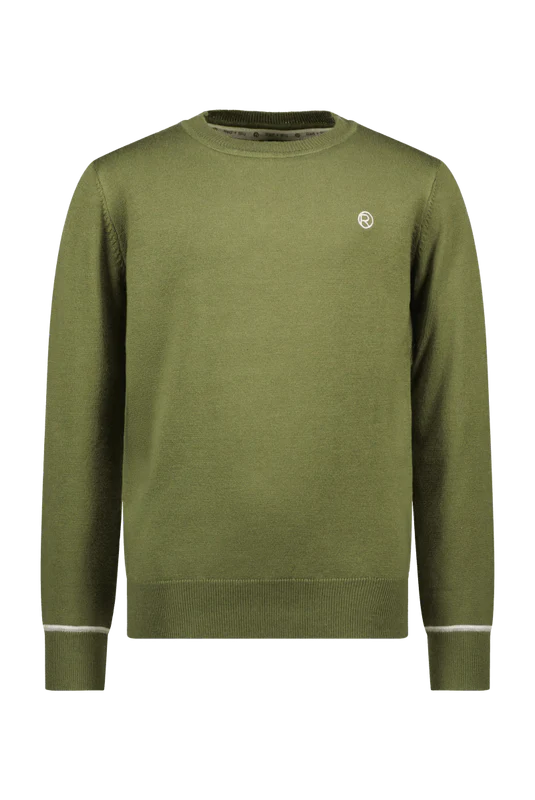 Red&Blu Wim sweater groen
