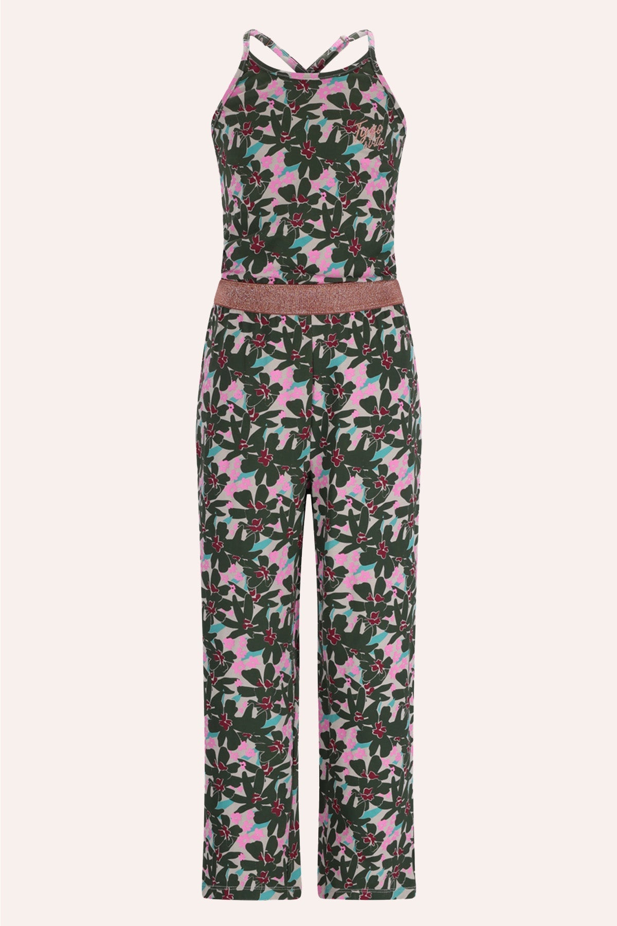 TYGO&vito Jumpsuit Joy Olijfgroen